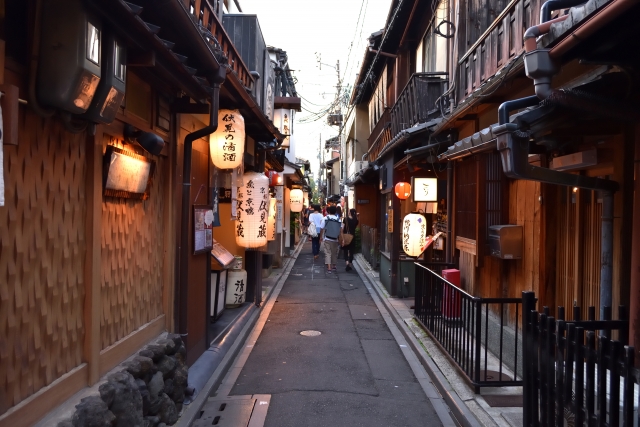 先斗町の街並み